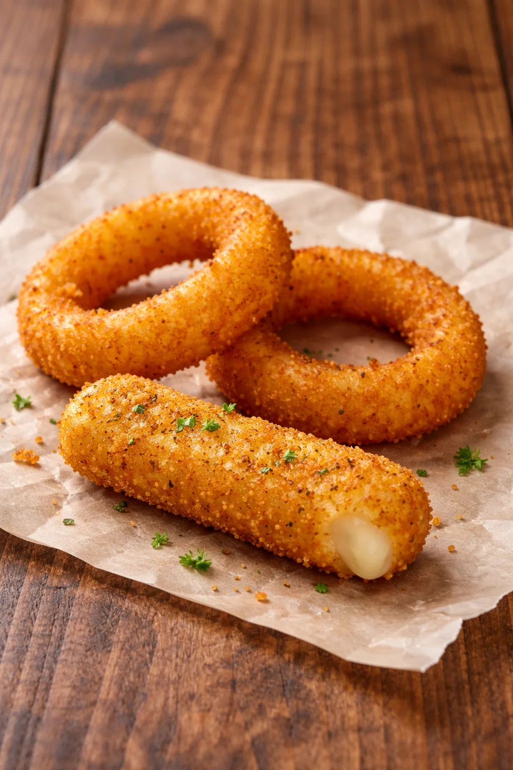 2 aros 1 dedo de queso